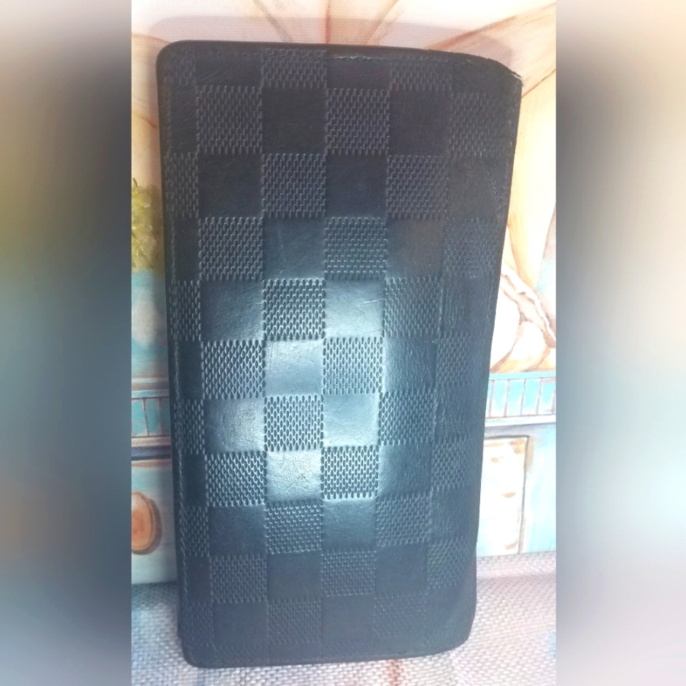 LV Louis Vuitton Brazza Damier Graphite Bifold Wallet